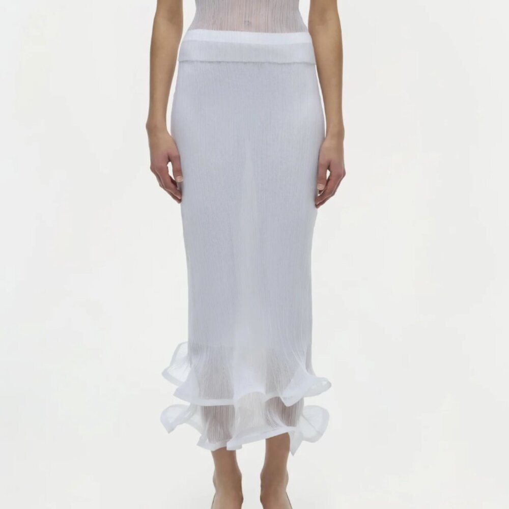 Simkhai Kelso Knit Midi Skirt (XS)
